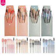 [Hàng mới về] Bộ 8 cây cọ trộn trang điểm phấn mắt/phấn nền/phấn má hồng Maquiagem